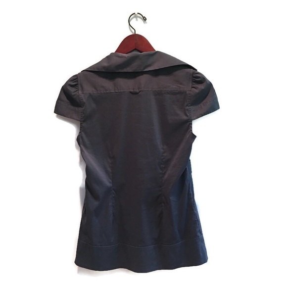 NWT BCBG MaxAzaria blouse, size Small, in blue - Picture 2 of 16